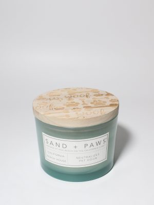 Sand + Paws California Beach House 12 oz scented candle