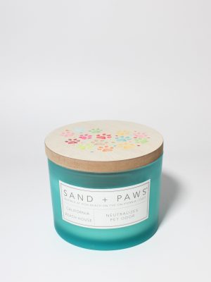 Sand + Paws California Beach House 12 oz scented candle