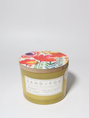 Midnight Blue Citrus 12 oz scented candle