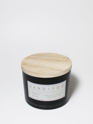 Amber & Fig 12 oz scented candle