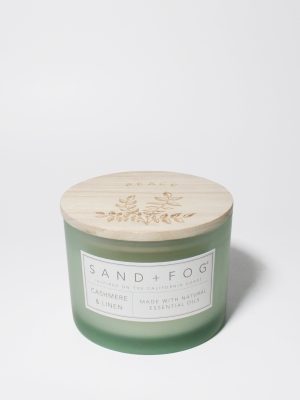 Cashmere & Linen 12 oz scented candle