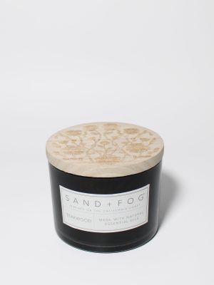 Teakwood 12 oz scented candle