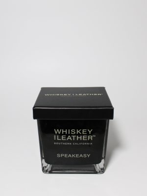 Speakeasy Whiskey and Leather 16 oz scented candle