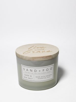 Sage & Sea Salt 12 oz scented candle