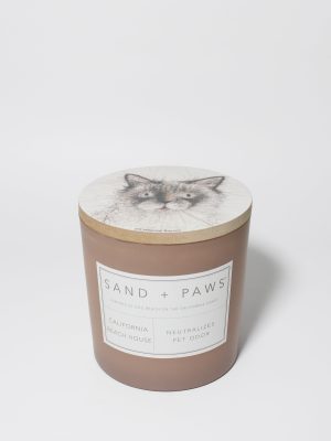 Sand + Paws California Beach House 21 oz scented candle