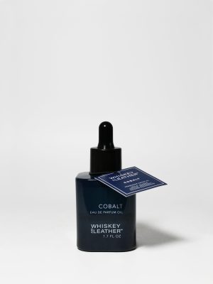 Cobalt 50 ml Whiskey and Leather Perfume Oil Dropper