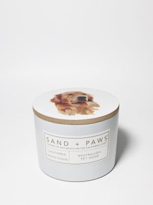 Sand + Paws California Beach House 12 oz scented candle