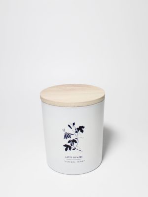 White Flowers Natural Home 11.5 oz scented candle