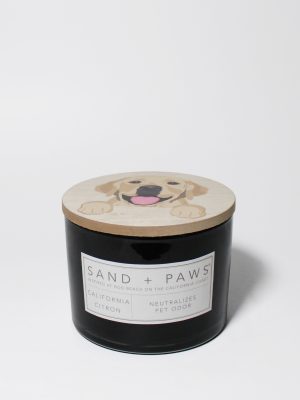 Sand + Paws California Citron 12 oz scented candle