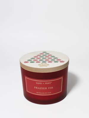 Sand + Paws Frazier Fir 12 oz scented candle