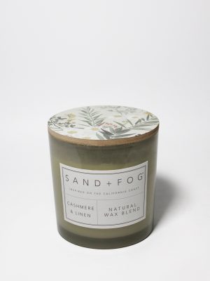 Cashmere & Linen 21 oz scented candle