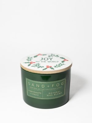 Pomegranate & Spruce 12 oz scented candle